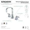 thumbnail image 5 of Kingston Brass FSC8965NQL Meridian Widespread Bathroom Faucet with Pop-Up Drain, Oil Rubbed Bronze, 5 of 6