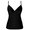 Black, variant on Hilor Women Tankini Top Shirred Ruffled Swimsuits V Neck Bathing Suit Tops