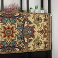 thumbnail image 6 of Boho Flower Valances for Windows Farmhouse Kitchen Curtains Valances Rod Pocket Valance Curtains for Kitchen Windows Bohemian Western Rustic Tribal Patterns Window Valances for Bathroom 54"x18", 6 of 6