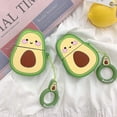 thumbnail image 3 of Funda para Airpods, Funda protectora para Airpod de silicona con dibujos animados en 3D, funda divertida para Airpod 2 con llavero para niñas, mujeres y hombres compatibles, 3 of 5