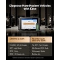 thumbnail image 5 of TOPDON Bidirectional Scan Tool ONE Lite, 10.1" Touchscreen OBD2 Scanner, J2534 Pass-Thru, ECU C0ding, 50+ Services TopFix AI & OE Topology Map for All Cars, 5 of 10
