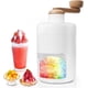 thumbnail image 1 of Máquinas de hielo raspado y máquina de conos de nieve: trituradora de hielo portátil y máquina de hielo raspado con bandejas para cubitos de hielo, sin BPA, 1 of 5