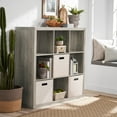 thumbnail image 6 of Better Homes & Gardens 9 Cube Storage Organizer, Rustic Gray, 6 of 10
