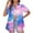 Purple2, variant on Women Hawaiian Shirt Soft Cool Summer Hawaii Beach Shirts Floral Tropical Print V Neck T-Shirt Short Sleeve Button Up Blouse Tops