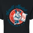 thumbnail image 3 of Disney - Scroll Model - Juniors Cropped Cotton Blend T-Shirt, 3 of 5