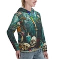 thumbnail image 6 of Sigee Baroque Floral Still Life for Women's Pullover Hoodie Sweatshirts Adult Casual Long Sleeve Sweatshirts ,Sizes S-2XL-Medium, 6 of 7