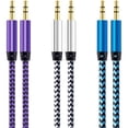 thumbnail image 1 of Cable de Audio Estéreo Auxiliar de Tela 90 cm, 1 of 2
