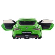 2023 Toyota GR Supra StreetFighter Green 1/18 Die Cast Model Car by Solido
