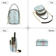 thumbnail image 3 of joogoo Women Flowers Bows Chain Crossbody Bags Shoulder Handbag Phone Purse, 3 of 5