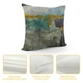 thumbnail image 4 of Nawypu  Green Blue Gold Abstract Art Painting Decorative Throw Pillow Covers Cushion Covers for Bedroom Sofa Living Room, 4 of 5
