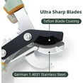 thumbnail image 2 of Pruning shears, for trimming trees stainless steel branch cutter, heavy duty double blade pruner, rust-resistant sharp blades, suitable for trimming branches up to 2 inches in diameter, for gardening, 2 of 4