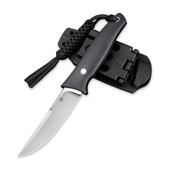 CIVIVI Fixed Blade C19046-1 Knife D2 Stainless Steel & Black G10 Hunting Knives