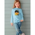 thumbnail image 2 of Funny Unicorn Donut Long Sleeve Toddler -Image by Shutterstock,  3 Toddler, 2 of 4