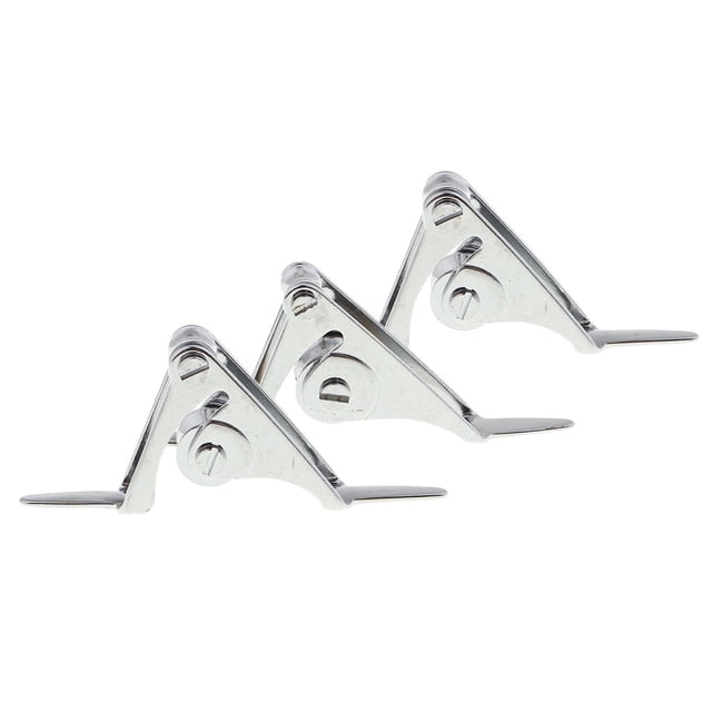 Guías de Varilla de Rodillo de Pesca de 3 Piezas Guía de Varillas de Jigging de Resistencia S / M / L Cola Guía de rodillos para caña de pescar