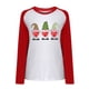 thumbnail image 3 of Día de San Valentín moda mujer Casual manga larga impreso señoras sudaderas Tops Fridja hkj239, 3 of 5