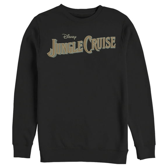 Men's Jungle Cruise Classic Logo  Sweatshirt Black 3X Large