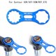 thumbnail image 5 of 1 llave para piezas de bicicleta, extracción de tapa de horquilla delantera 8T/12T y llave de instalación con tapa de manivela de flor de ciruelo para horquilla de suspensión, 5 of 5