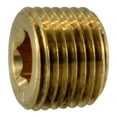 thumbnail image 1 of 1/8" IP Brass Countersunk Plugs (3 pcs.), 1 of 1