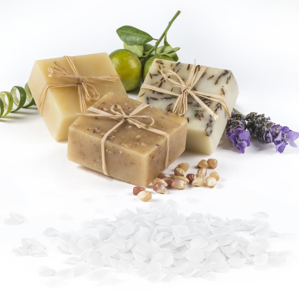 500g Yellow White Food Grade Pure Natural Beeswax Cosmetics Materials(White)
