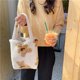 thumbnail image 5 of Bolsos de hombro de oso lindo para mujer, bolso de mano esponjoso con axilas de felpa de invierno (07) Likrtyny Para estrenar, 5 of 8