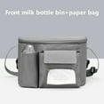 thumbnail image 6 of HCJKDU Large Walker Pouch for Folding Walker - Thickened Oxford Walker Basket with Cup Holder, Bag for Walker with Pockets, Carry Pouch for Elderly Walkers, 6 of 9