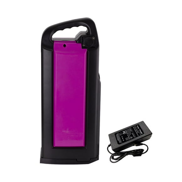 With charger 48V 14Ah 13S4P ebike battery Li-ion electric bicycle 420x160x98mm