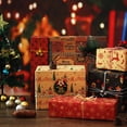 thumbnail image 2 of 5 Sheets of Christmas Gift Wraps Christmas Elements Gift Wraps, 2 of 5