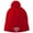 Red, variant on Small Diamond Embroidered Pom Beanie - Dk Grey OSFM