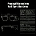 thumbnail image 3 of Tigebraver Lunettes Intelligentes avec Caméra 4K, Traduction en Temps Réel et Assistant Vocal IA, Réduction du Bruit et Musique, Capture de Vidéos HD et de Photos pour Femmes Hommes, 3 of 12