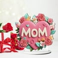 thumbnail image 2 of Mother'S Day Tabletop Ornament Acrylic Sign Table Decorations Mothers Day Gifts 2D Acrylic Plaque Gift for Mom Mama Birthday Gift Romantic Thank You Sign for Bedroom Living Room Home Decor, 2 of 6