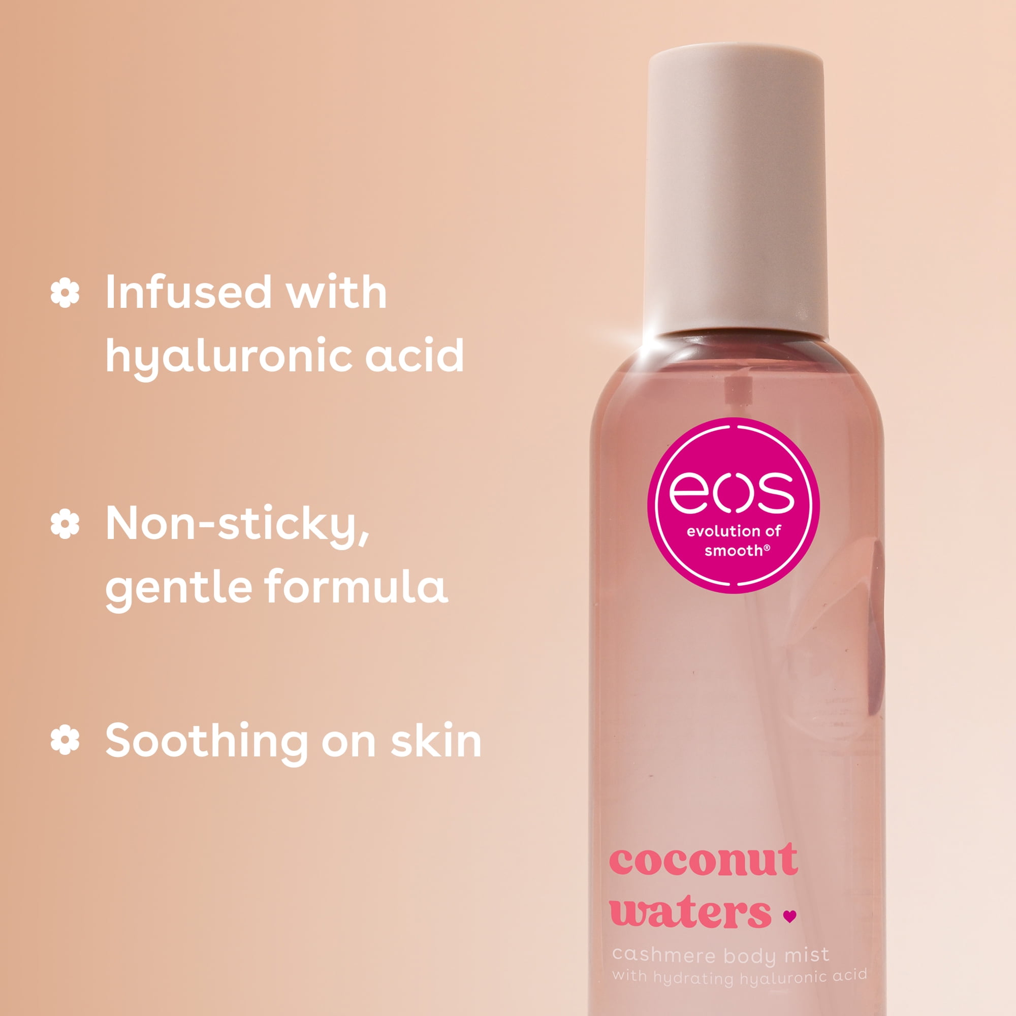 eos Cashmere Body Mist - Coconut Waters - 6 fl oz