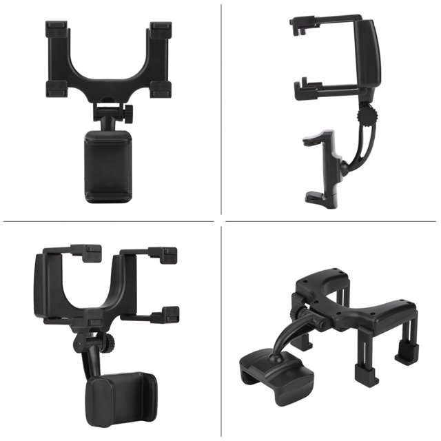 LAFGUR Universal Car Rear View Mirror Mount Phone Holder Stand for GPS Smartphone, Phone Stand, Phone Mount