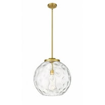 Innovations Lighting - Athens Water Glass - 1 Light Pendant In Industrial