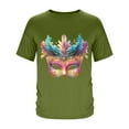 thumbnail image 4 of Tops para hombre, blusas y camisas de manga corta con cuello redondo para hombre, camisetas casuales con estampado de moda para hombre, blusa de manga corta, blusa de poliéster para hombre., 4 of 5