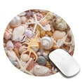 thumbnail image 2 of Disketp Colorful Seashells Small Mouse Pad 7.9x7.9 Inches,Washable Round Mousepad For Office Laptop Computer,Non-Slip Rubber Base Mouse Pads For Wireless Mouse, 2 of 8