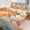 chudan-1, variant on 3PCS Simple Colored Ripple Duvet Cover Set Twin, 1 Duvet Cover And 2 Pillowcase, Duvet Cover for Kids Girls Boys And Teens