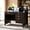 Espresso Brown, variant on 4 Ever Winner Computer Desk, 47.5 in Wood Home Office Desk with Hutch and 4 Drawers, Monitor Stand, Espresso Brown