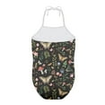 thumbnail image 2 of FOR U DESIGNS Aesthetic Halter Swimsuit Girls Kids Teens Casual Off Shoulder Bathing Suit Size 7-8 Butterfly Mushroom One Piece Swimwear, 2 of 6