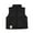 Black, variant on Toddler Boy Girl Lightweight Water-Resistant Packable Puffer Vest Kids Fall Warm Jacket Coat
