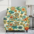 thumbnail image 2 of Xixirimido Boho Style Mandala Recliner Chair Cover, 4-Pieces Stretch Recliner Covers for Recliner Chair Soft Reclining Chair Slipcover Furniture Protector for Pets Kids, 2 of 8