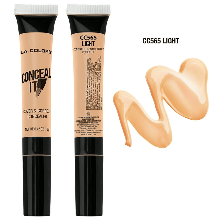 L.A. COLORS Conceal It Concealer Light 0.42 fl oz for Concealing