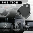 thumbnail image 4 of Actuador de control de puerta de mezcla de calefacción HVAC Unique Bargains No.89018376 - para Buick Lesabre 2000-2005 Negro - 1 Pc, 4 of 6