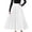 White, variant on Ediodpoh Women's Skirts Midi Retro High Waist Tutu Skirt Long Underskirt for Fancy Dress and Carnival Ballet Skirt Black XXL