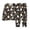 1-Dark Gray, variant on Halloween Pjs for Boys Long Sleeve Crewneck Graphic Nightwear Sleepwear Set Kids Fall Pajamas Size 2-10 Years