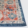 thumbnail image 3 of SAFAVIEH Madison Emmet Traditional Area Rug, Navy/Rust, 6'7" x 6'7" Square, 3 of 8