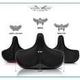 thumbnail image 6 of X WING Adult Universal Bike Saddle Seat w/ Foam Pad Comfort Cushion, Black, 6 of 6