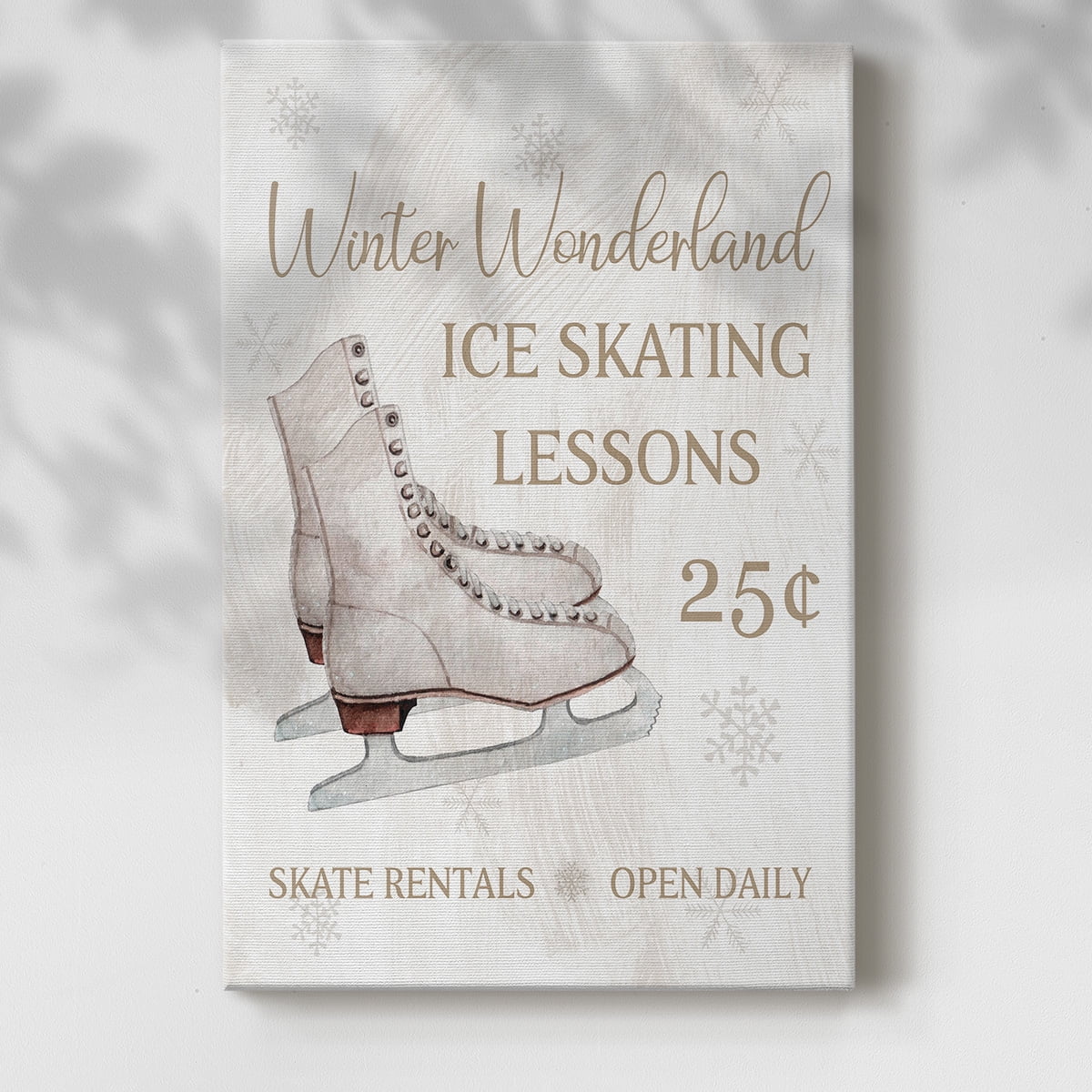 Skate Lessons- Gallery Wrapped Canvas