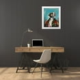 thumbnail image 3 of Coleman, Victoria 12x14 White Modern Wood Framed Museum Art Print Titled - Duke, 3 of 4