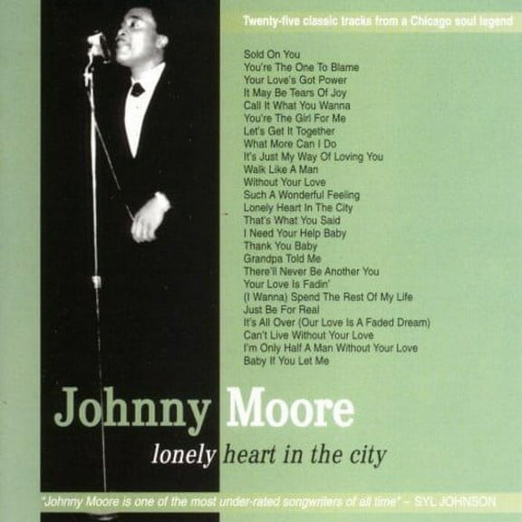 Johnny Moore - Lonely Heart in the City - Music & Performance - CD