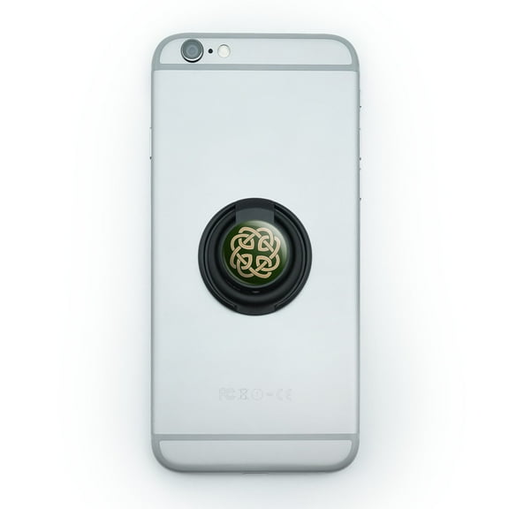 Celtic Knot Love Eternity Mobile Smart Phone Finger Ring Grip Holder Stand